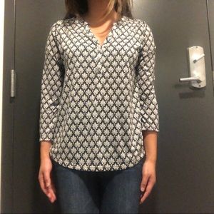 Long sleeve Paisley blouse